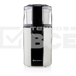 Кофемолка BRAYER BR1182, 2 ножа для мяг. и твер., 70 г.,Мощн. 200 Вт, Пластик. корп, нажатием на кр, фото 1