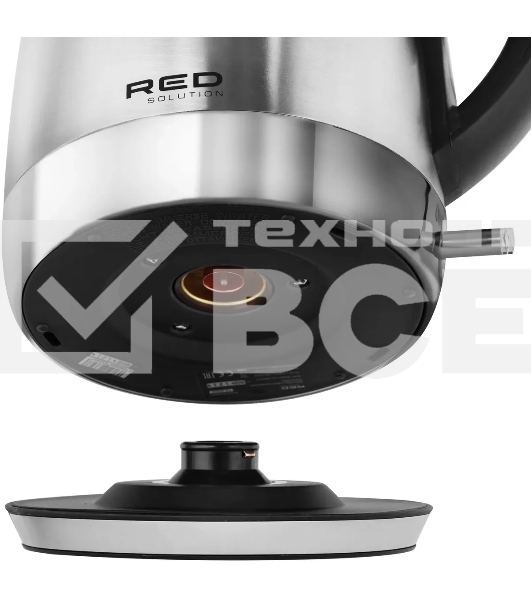 Чайник электрический Red Solution RK-M1721 1.7л. 2200Вт серебристый корпус: металл