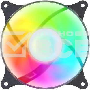 Вентилятор для корпуса GMNG GG-CF120FRGB3-PWMBK черный, 120 мм, 2000 об/мин, 26 дБ, 4 pin