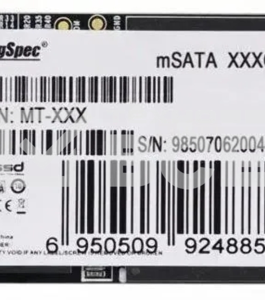 Накопитель SSD KINGSPEC MT Series MT-512, mSATA, R/W 560/540, 3D NAND