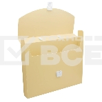 Портфель Бюрократ Pastel PASTPP01YEL 1 отдел. A4 пластик 0.7мм желтый, фото5