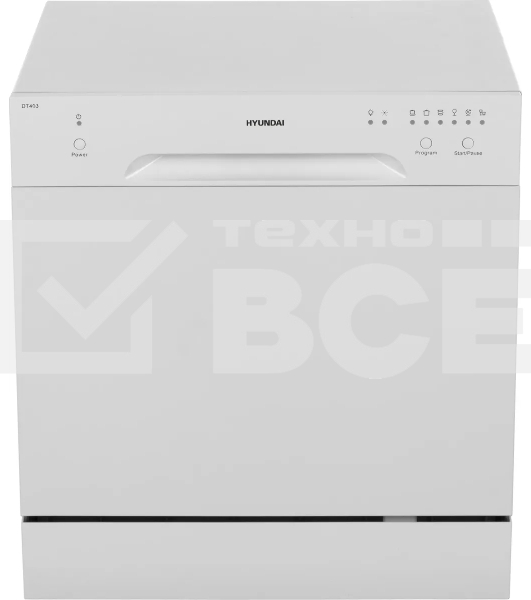 Посудомоечная машина Hyundai DT403 белый (компактная)