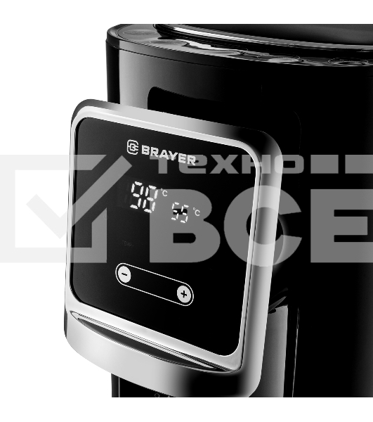Термопот BRAYER BR1095 1200Вт, 5л, черный