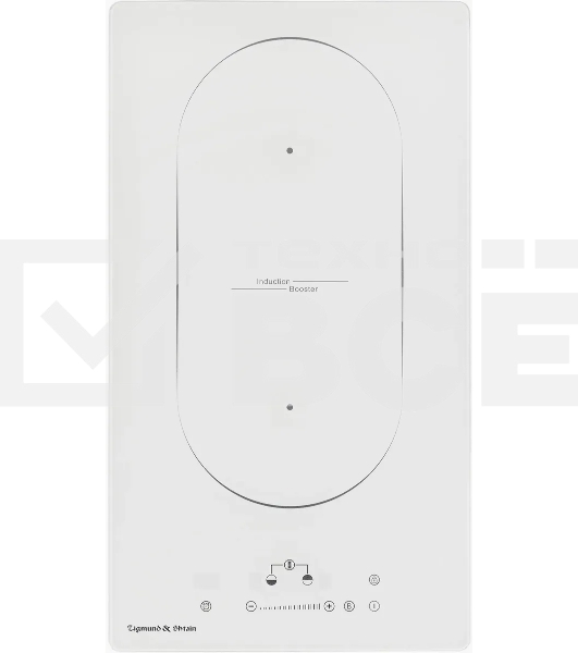 Индукционная варочная панель Zigmund & Shtain CI 35.3 W независимая, белый