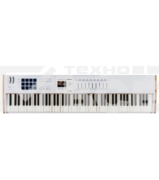 Клавиатура MIDI [231641] Arturia [KeyLAB 88 MK3 White] 88 клавиш, полновзвешенная с velocity&aftertouch, молоточковая механика Fatar