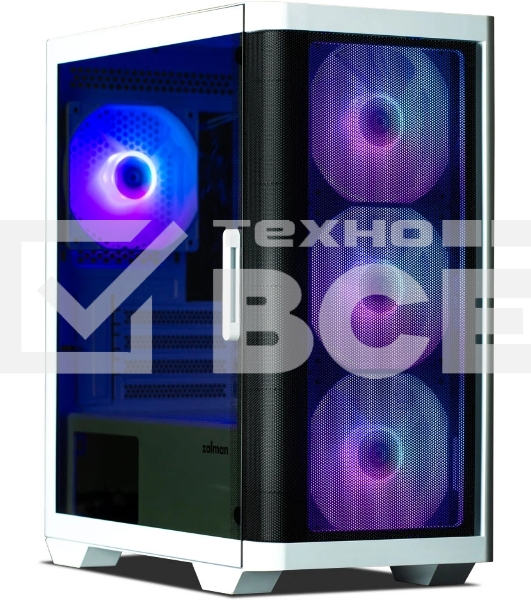 Компьютерный корпус MiniTower Zalman M4 белый mATX (без блока питания)