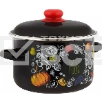 Кастрюля Appetite 1RD221М Healthy food с крышкой, эмалированная сталь 5,5 л, фото3