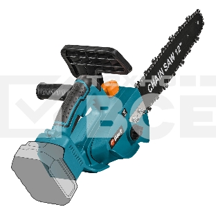 Цепная пила аккумуляторная Bort BKS-2112 18В Li-Ion, Makita 18V LXT, шина 305мм, Бесщеточный, Шаг цепи, дюйм 3/8, холостого хода, об/мин 0-3 400, вес 2 кг, БЕЗ АКБ И ЗУ [93418422]