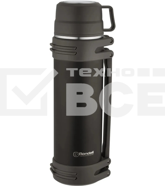 Термос для напитков Rondell Coupage RDS-1885 1.5 л. черный картонная коробка