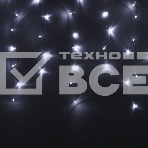 Гирлянда светод. Funray Бахрома IC-72W, 1.6x0.7м, 72 LED, хол.бел., IP20, прозрачный шнур 1,5м, фото6