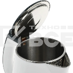 Чайник электрический Centek CT-0025 белый, металл 1.8 л, 2000 Вт, двойные стенки, кнопка вкл. на ручке, фото10