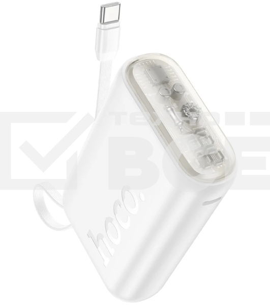 Портативный аккумулятор Hoco J157 10000mAh 2A белый (62062)