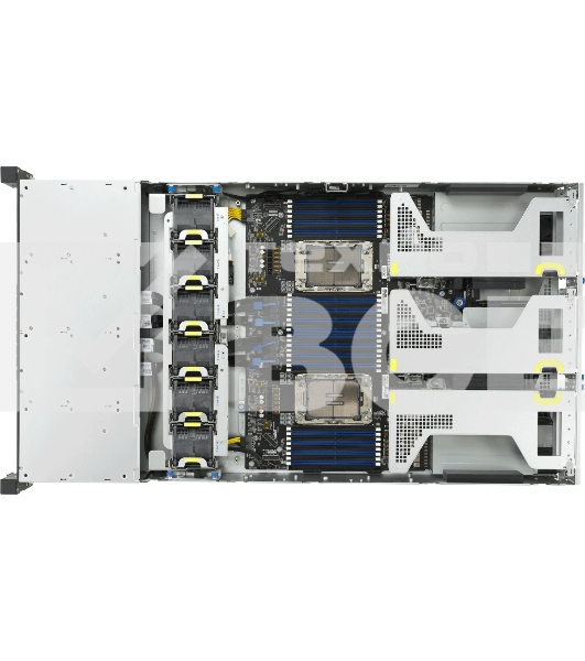 Серверная платформа ASUS RS720-E12-RS8G, 2U, 2x LGA 4710, 32x DDR5 6400, 8 x 2.5' hsb 8x SATA/SAS*/NVMe, 8x PCIe slots* + 2x OCP3.0*, 2x m.2 2280/2260, no LAN, 1+1 3200W