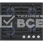 Газовая варочная панель Maunfeld EGHG.64.6CB/G, 4 конфорки, закаленное стекло, черный, фото15