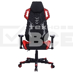 Кресло игровое Cactus CS-CHR-090BLR черный/красный, сиденье черный/красный, эко.кожа/сетка, крестовина пластик, пластик черный, фото17