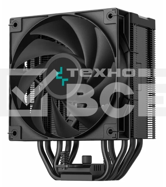 Кулер DEEPCOOL AG500 DIGITAL черный 120мм алюминий+медь 1950rpm 29.4db 4-pin 240W 158мм