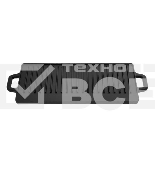 Противень-гриль двухсторонний из черного чугуна Maunfeld MGT5023CD, 50,2х23,5 см