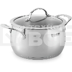 Кастрюля Rondell Admiring RDS-747 5.3 л. d=22 см (с крышкой) стальной, фото2