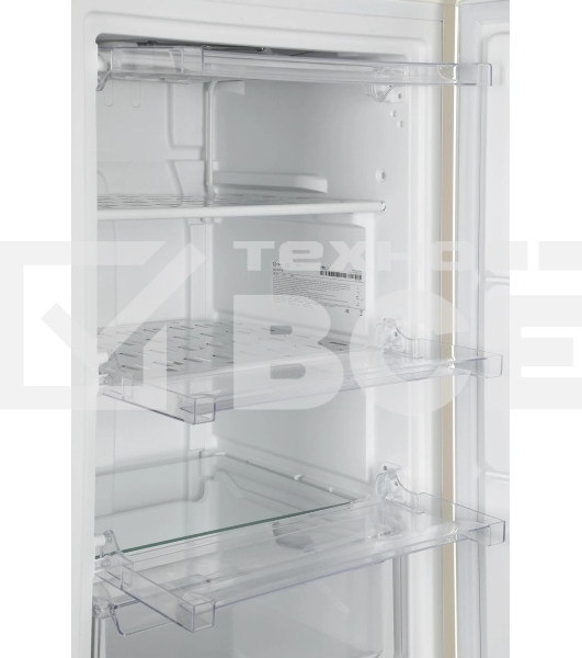 Морозильная камера Indesit DSZ 5175 E, бежевый, 261 л, 4 ящика