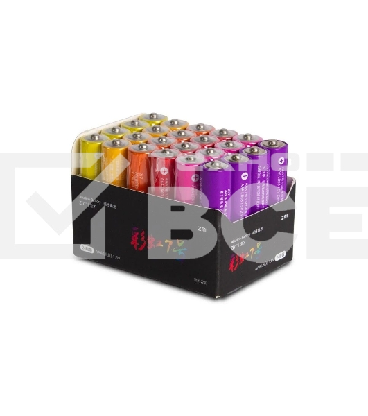 Батарея CUKTECH AAA rainbow alkaline 24 pellet