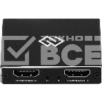 Сплиттер аудио-видео Digma DHSP-v2x2 HDMI (f)/2хHDMI (f) черный, фото5
