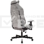Кресло игровое Knight N1 Fabric серый Light-19 с подголов. крестовина металл, фото37