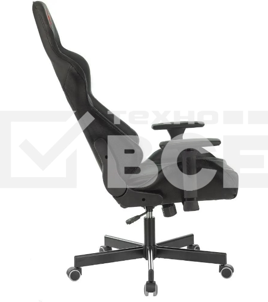 Кресло игровое A4Tech Bloody GC-600, черный, эко.кожа, крестовина металл