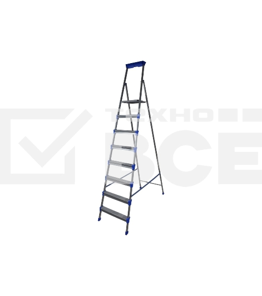 Стремянка NIKA СМ8, 8 широких ступеней