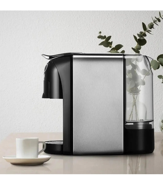 Кофемашина Kitfort КТ-7508 1400Вт серебристый/черный