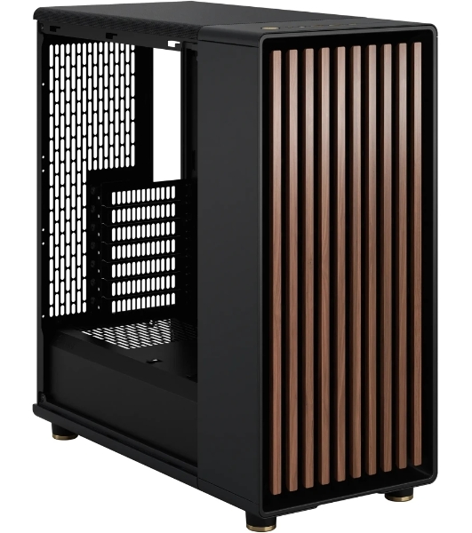 Компьютерный корпус Fractal Design North Charcoal черный TG Dark