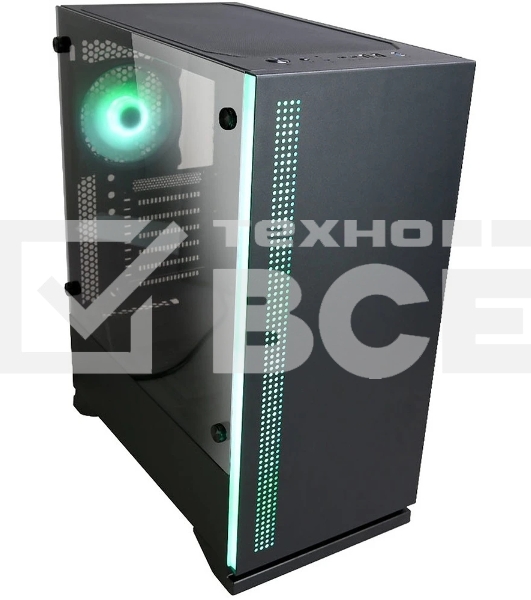 Компьютерный корпус ZALMAN S5, ATX, BLACK, WINDOW, 2xCOMBO (3.5