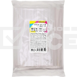 Клеевые стержни Silwerhof 11-200-26-TRA дл.200мм D11мм прозрачный упак:26шт