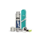 Термос БИОСТАЛЬ NB-1000 ВZ с узкой горловиной, В ЧЕХЛЕ, ПРОБКА С СИТЕЧКОМ, 1.0 л., фото2