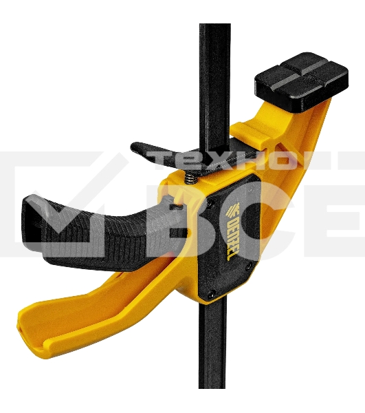 Струбцина Denzel F-образная, быстрозажимная, 150 х 55 мм, усиленный нейлоновый корпус