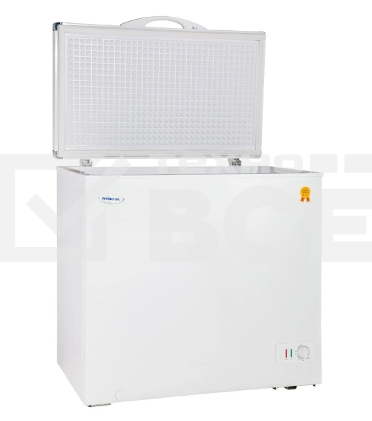 Морозильный ларь RENOVA FC235C С-класс белый 235л, 950х604х845