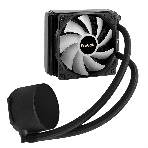 Комплект жидкостного охлаждения ExeGate BlackWater-120V3.PWM.RGb (RGb подсветка, LGA2066/2011/1366/1150/1151/1155/1156/1200/1700/1851/AM4/AM5/FM1/FM2/FM2+/AM2/AM2+/AM3/AM3+, TDP 150W, Fan 120мм 4pin PWM 600-1800RPM Hydro bearing, помпа 3pin 2700RPM, макс. шум 37db, с термопастой, на винтах, черный, Color Box), фото10