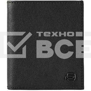 Картхолдер Piquadro Black Square PP1518B3R/N, натуральная кожа, черный