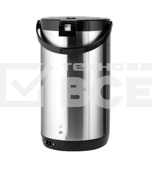 Термопот Centek CT-1084 сталь, 6.0 л, 750 Вт, 2 способа подачи воды, двойная защита от перегрева