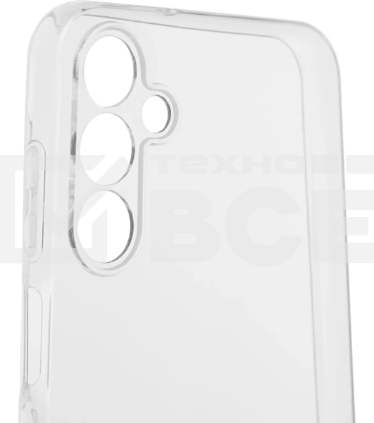 Чехол (клип-кейс) BoraSCO для Samsung Galaxy A15 Silicone Case прозрачный (72885)