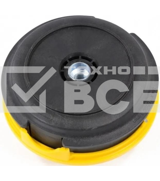 Катушка Denzel 96322 тримм. полуавтомат. легкая заправка лески гайка m10x1.25 винт m10-m10 алюм.кн