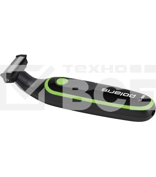 Машинка для стрижки Polaris PHC 0303RB черный/лайм 240Вт