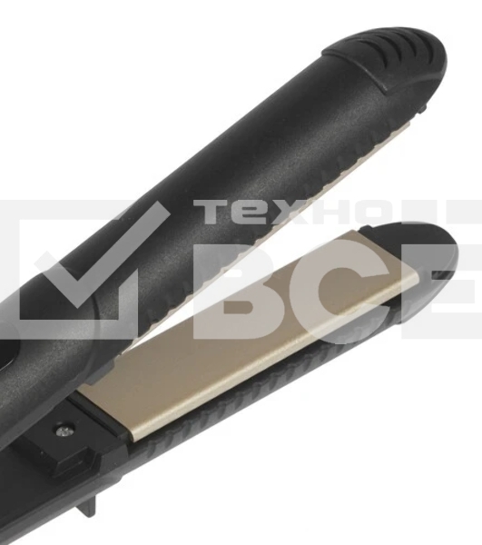 Выпрямитель для волос Galaxy Line GL 4519 черный/золотистый, 24 мм, 180 °C, 1 режим