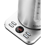 Чайник электрический Kitfort КТ-661 1.7л. 2200Вт черный/серебристый (корпус: металл), фото5