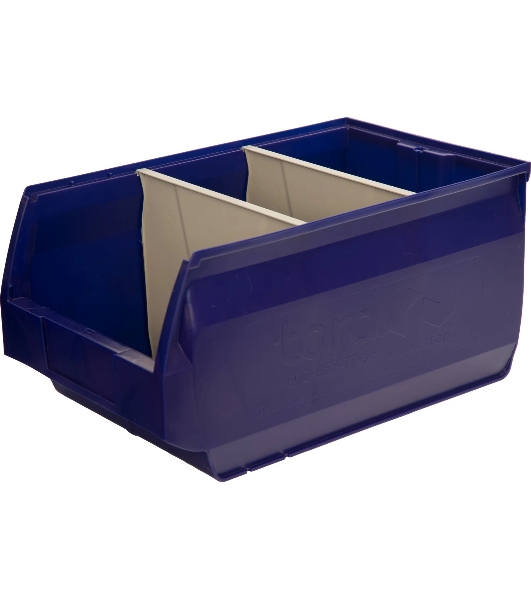 Ящик сплошной ТАРА.РУ Venezia 5006 синий 500х310х250мм PP 10043