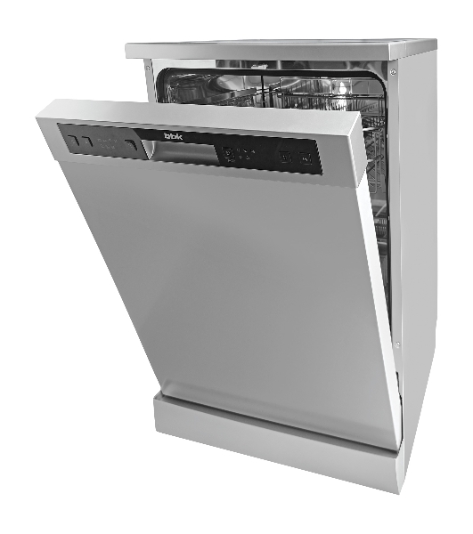Посудомоечная машина BBK 60-DW120D, серебристый, 59.8 см, 12 компл., сушка конденсационная, 49 дБ, класс A++