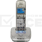 Телефон Panasonic KX-TG2511RUN (платиновый) {АОН, Caller ID,спикерфон на трубке,переход в Эко режим одним нажатием}, фото 1