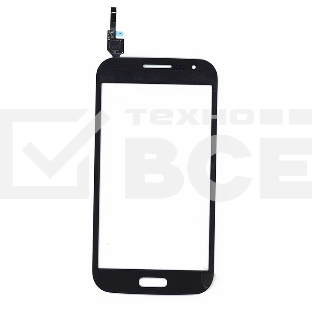Сенсорное стекло (тачскрин) для Samsung Galaxy E5 SM-E500, черное
