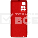 Чехол (клип-кейс) BORASCO Microfiber Case, для Xiaomi Poco M4 Pro, красный, фото4