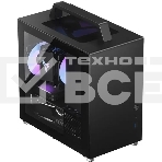 Компьютерный корпус JONSBO T8 PLUS Black без БП, боковые панели из закаленного стекла, mini-ITX, черный, фото2