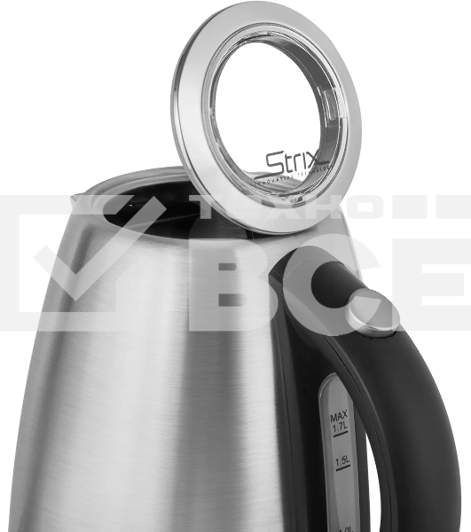 Чайник электрический Red Solution RK-M1721 1.7л. 2200Вт серебристый корпус: металл